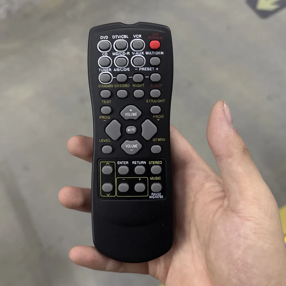 Piezas de repuesto de controlador de reproductores de vídeo prácticos, accesorios de controlador inalámbrico de reproductores de vídeo portátiles para YAMAHA CD DVD