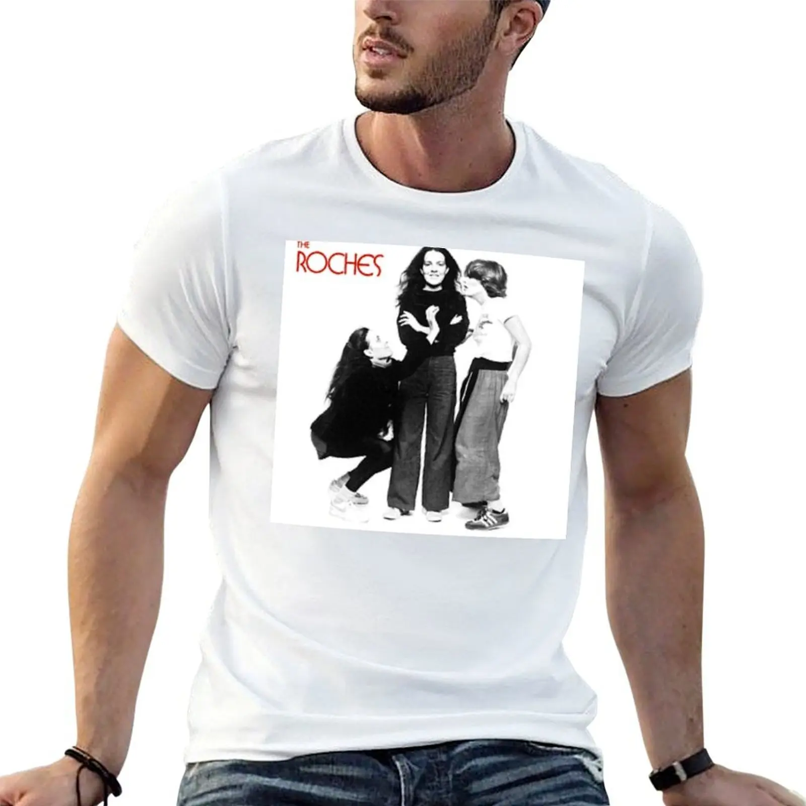 T-shirt The Roches, t-shirt uni grande taille