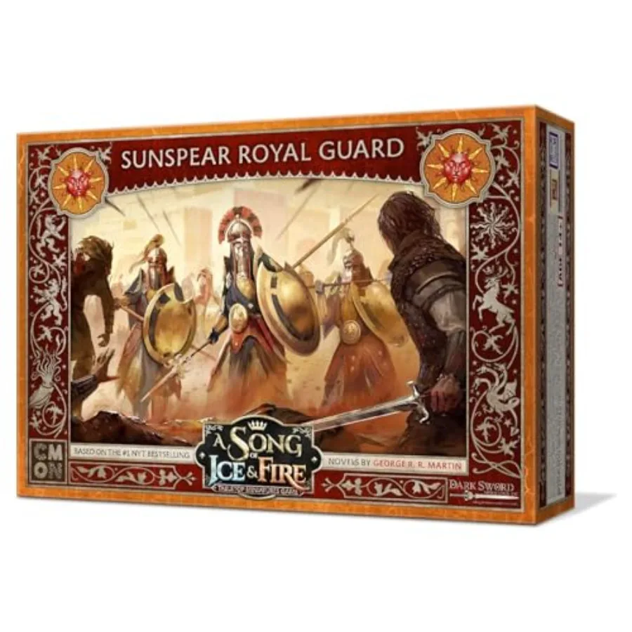 

A Song of Ice and Fire Tabletop Miniatures Game Sunspear Royal Guard Unit Box Strategy Game for Teens and Adults Ages 14+ 2+ Pl