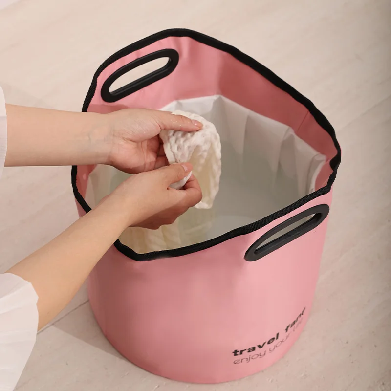 Multifunction Folding Bucket Travel Picnic Folding Bucke Can Use Washing Fruits Portable Travel Thermostatic Soak Foot Bucket