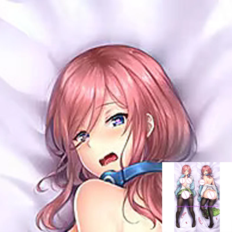 

Anime Pillow Cover Dakimakura Miku Nakano 2 Side Printed Hugging Body Pillowcase Cushion Cover Bedding Decor