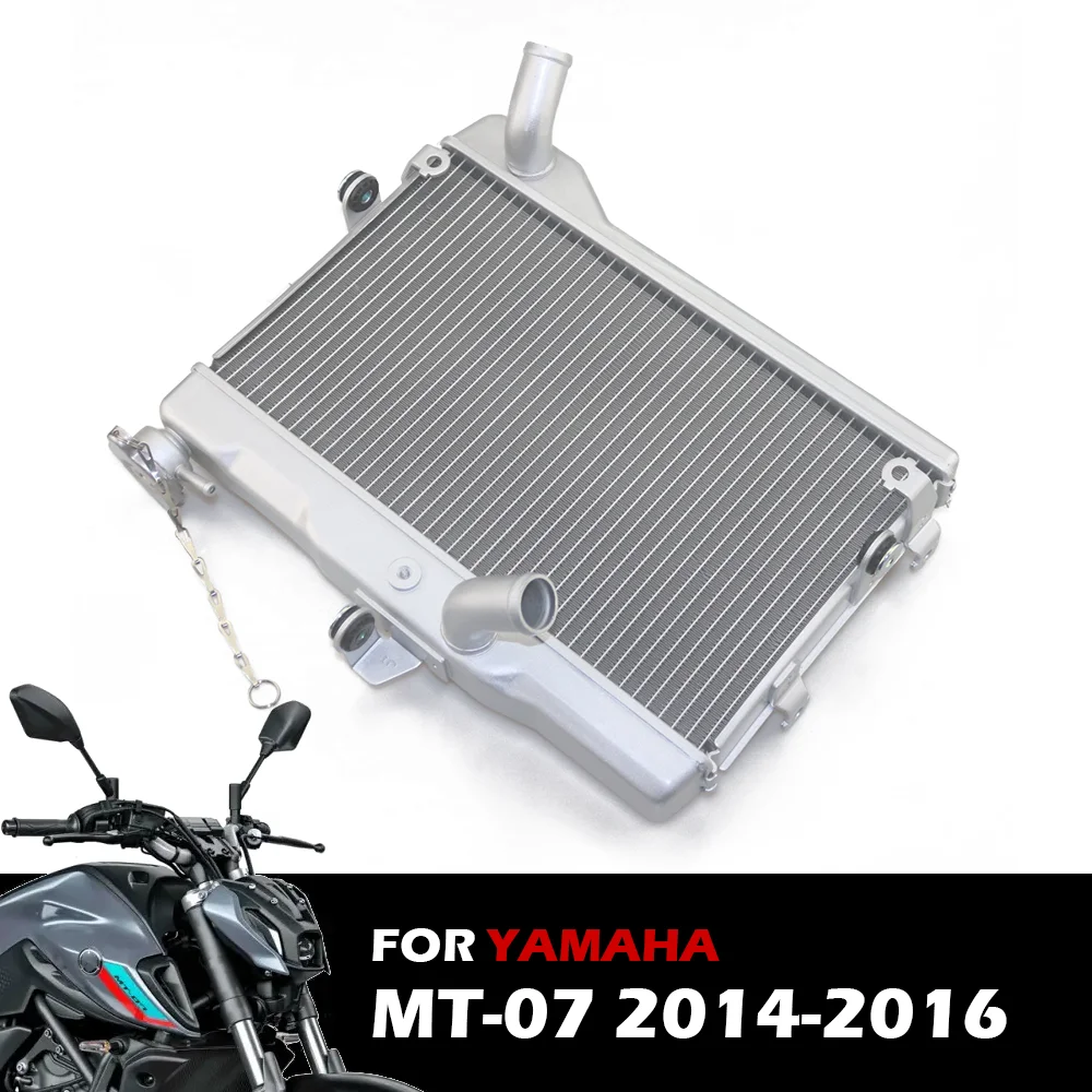 For YAMAHA MT-07 2014-2016 Motorcycle Accessories Radiator Cooler Cooling Water Tank Protector