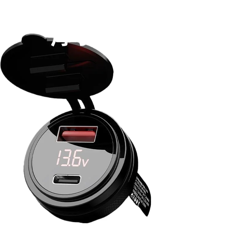 

Car and motorcycle modified usb charging port installed car charger 66w fast charging car charging 80w