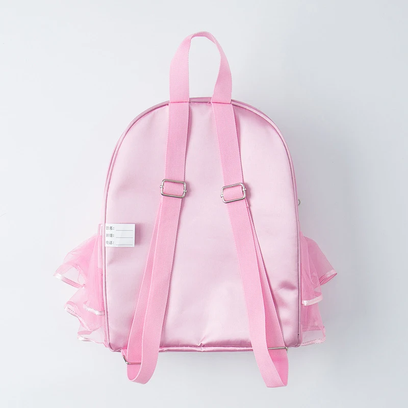 Borsa per balletto per bambini per ragazza borsa da ballo per Ballerina per bambini zaino da ballo rosa borse da ballo per balletto per ragazze zaino per scuola per bambini