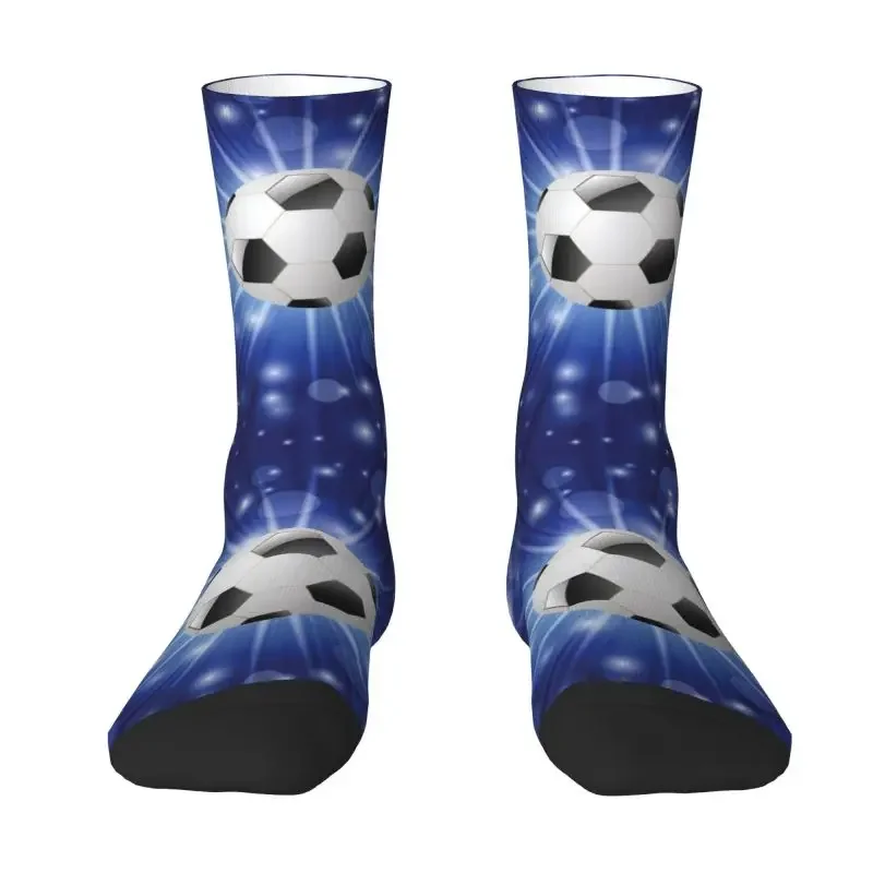 Cute Football Cartoon Pattern Socks Women Men Warm 3D Printed Soccer Ball Sports Football Socks