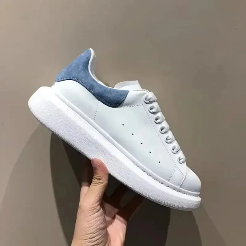 Elegant women's shoes, thick soled white sneakers, vulcanized shoes with increased internal height for both men and women