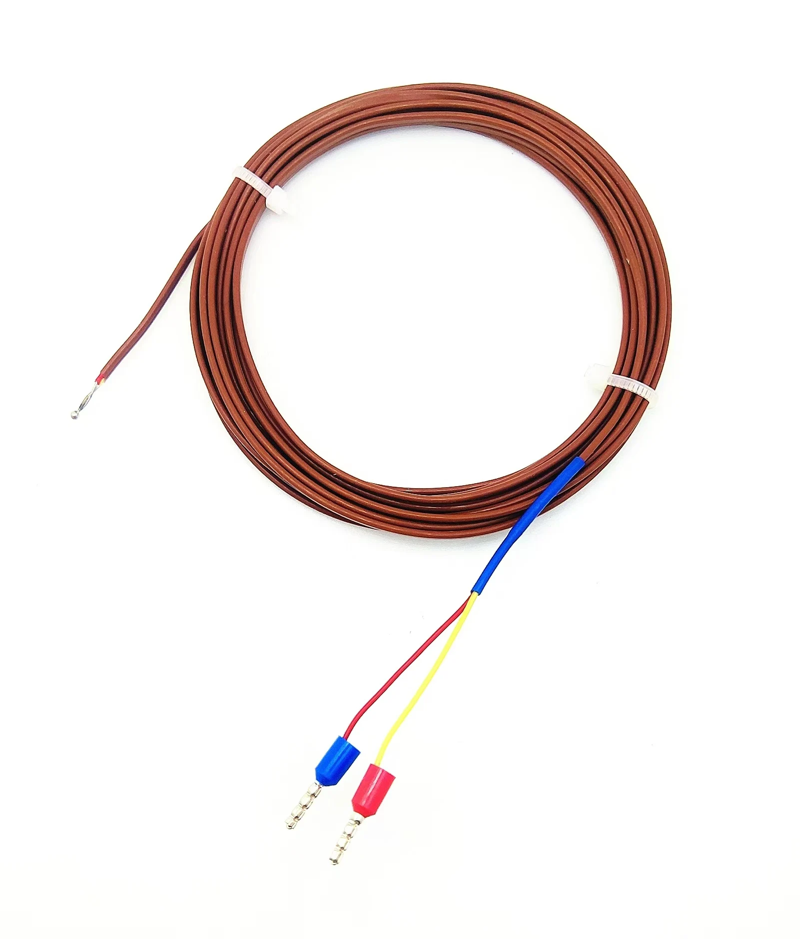 K-type thermocouple, PTFE temperature measuring wire, motor temperature sensor, K-type 1M/2M/3M/4M/5M,0-250℃.