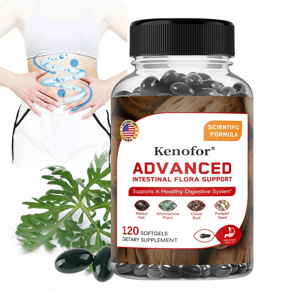 

Oil of Oregano Capsules - Improves Digestion, Detoxifies, and Strengthens The Immune System, Intestinal Health, Antioxidant