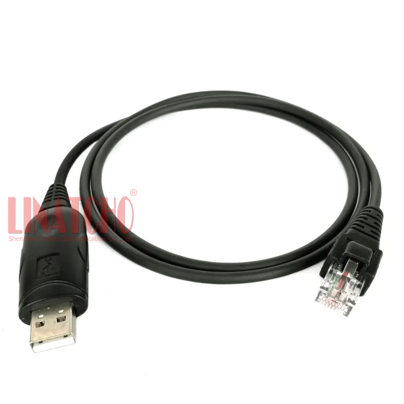 Car Two Way Radio GM300 GM328 GM338 USB RJ-45 8-PIN Jack Programming Cable