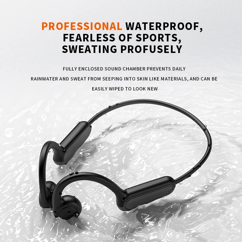 Xiaomi Mijia Bone Conduction Earphones Bluetooth 5.3 Sports Wireless Headphones Ear Hook Waterproof Headset for Running Driving