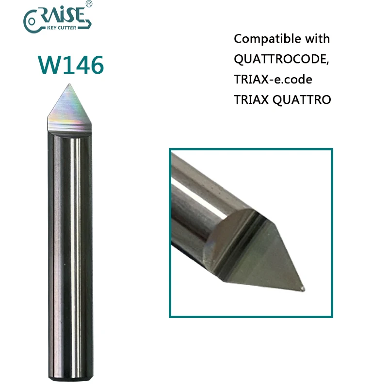 

Резак RAISE, совместимый с гравировальным резаком SILCA W146 SILCA TRIAX QUATTRO TRIAX PRO Key Machine