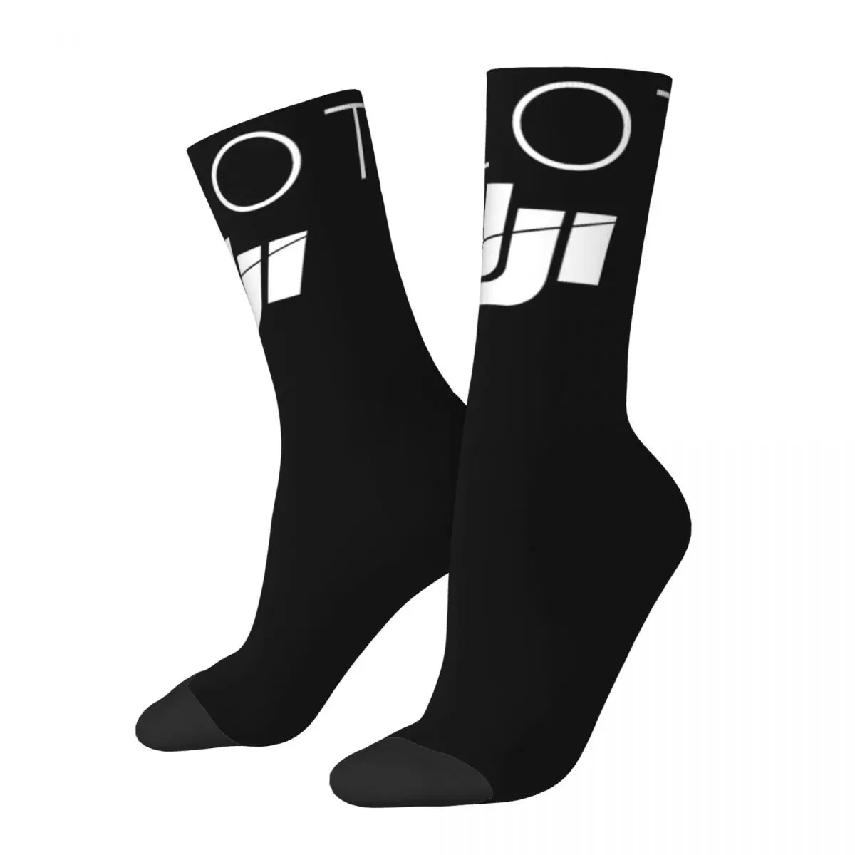 

Funny Dji Drone Pilot Theme Design Cozy Socks Merchandise All Seasons Cute Middle Tube Socks Sweat Absorbing