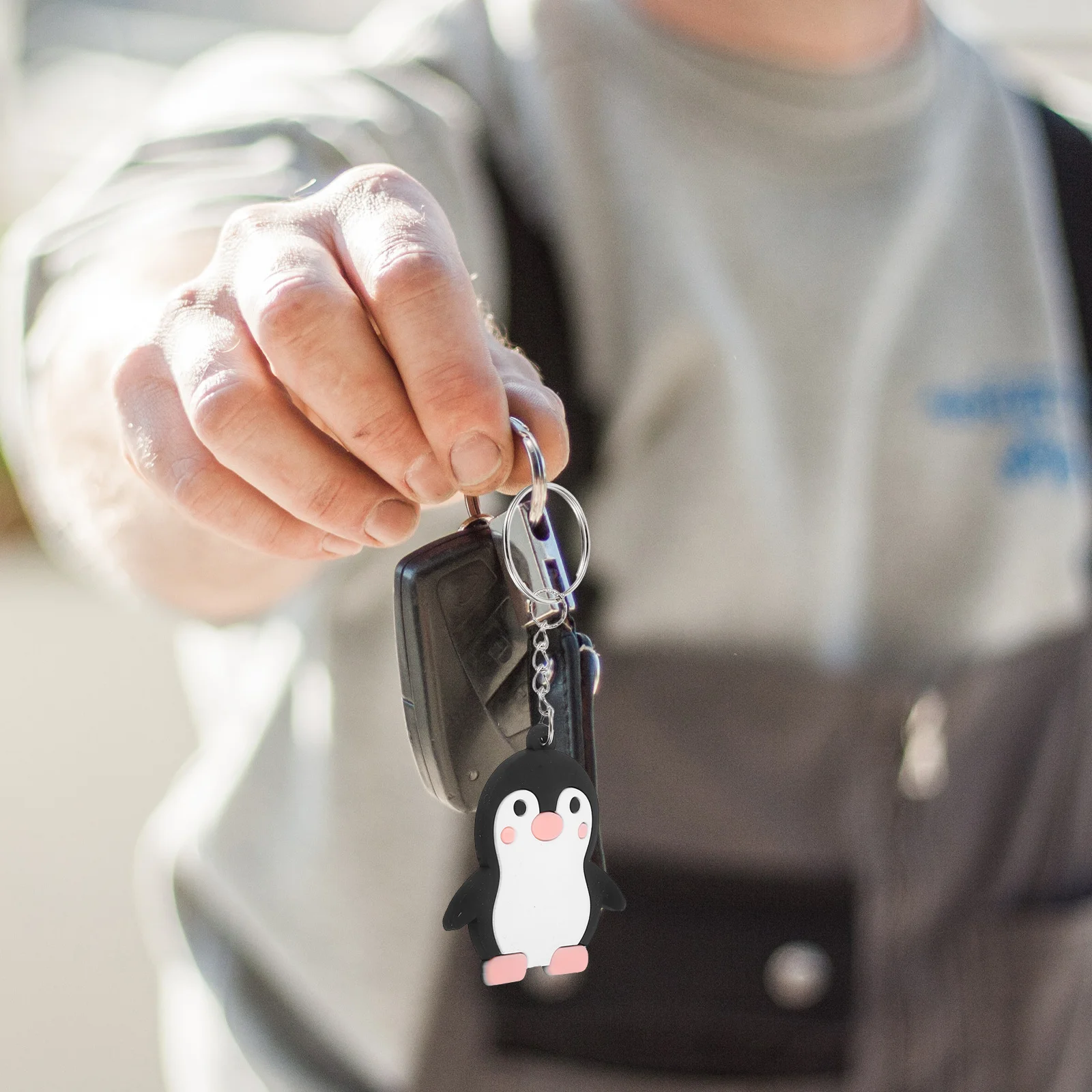 

24pcs Penguin Keyrings Cute Animal Keychain Ornaments For Backpacks Keys Wallets Party Favors Decor Gifts Penguin Lovers