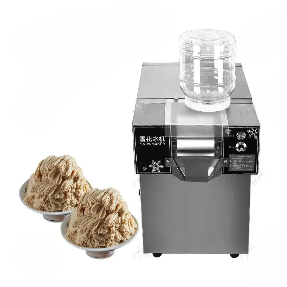 Strawberry milk Full Automatic Milk Snow Ice hine Commercial Snowflake Ice Making hine Korean Kakigori Bingsu hine