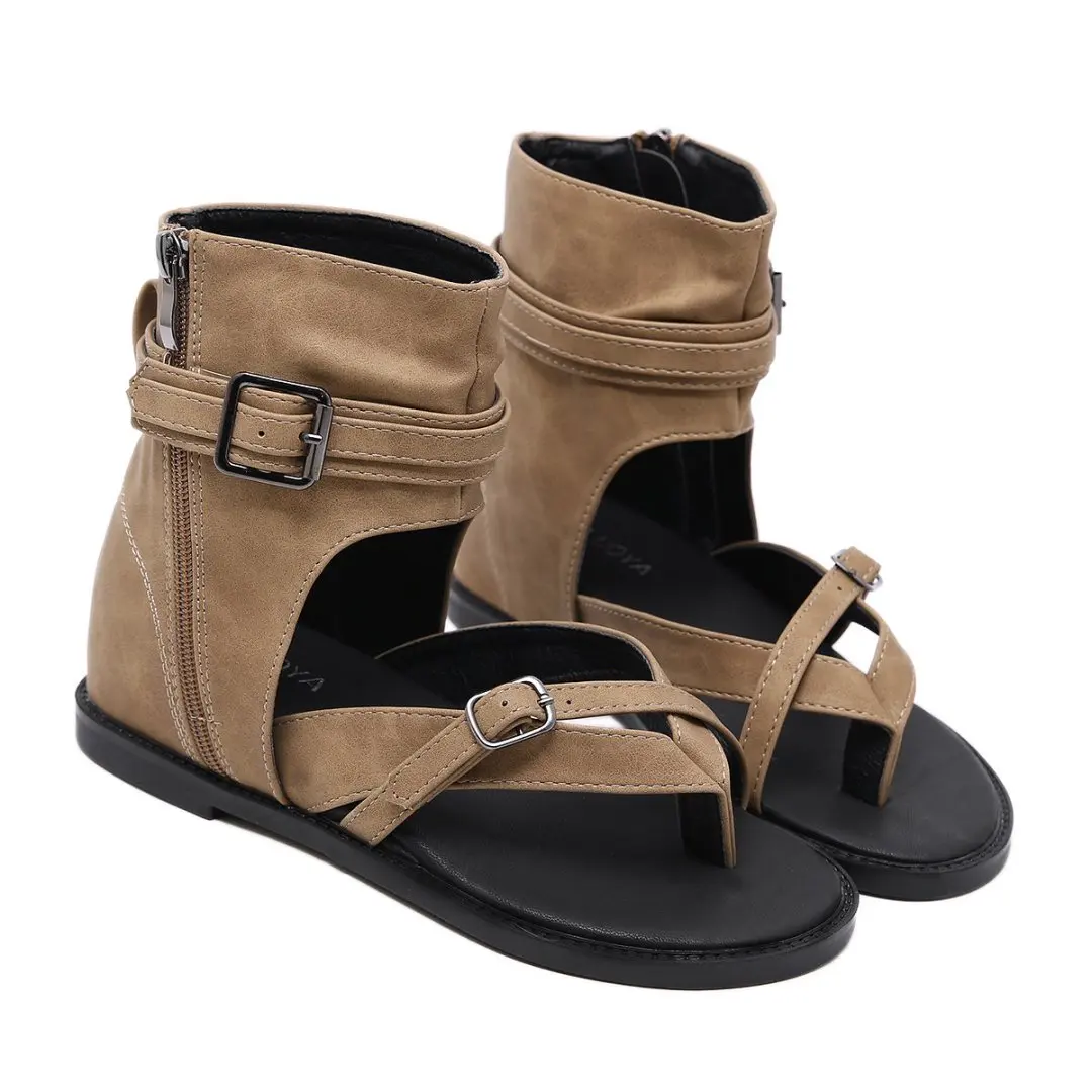 

Female Sandal Buckle Comfort Shoes for Women Increasing Height 2026 Summer Flip Flops Platform Clogs Wedge Girls