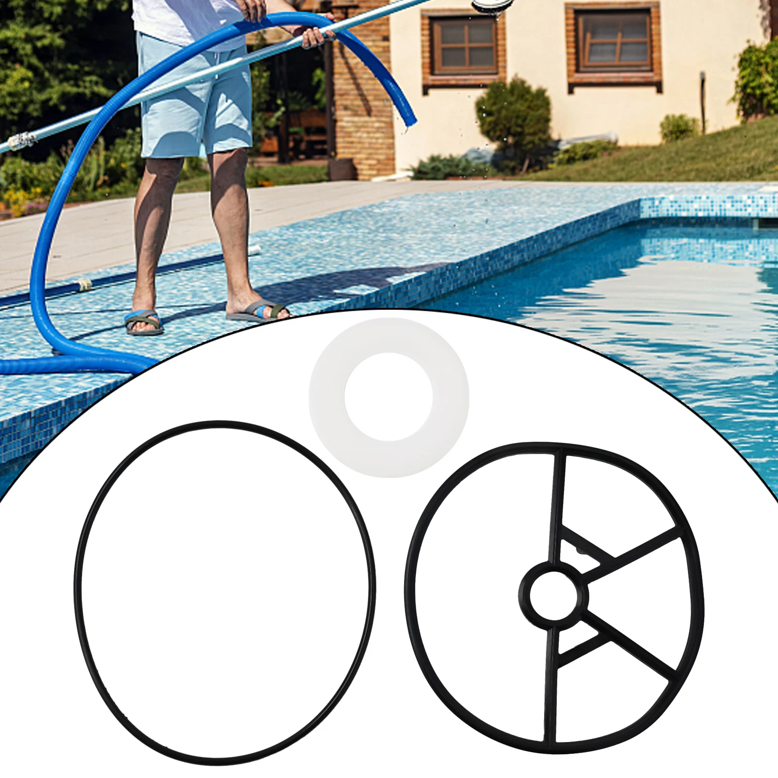 

Garden Cover O-ring Pool Cleaning Tools Non-Metallic Bearing S180T S210T S220T S244T SM1700T SPX0714L Cover O-ring