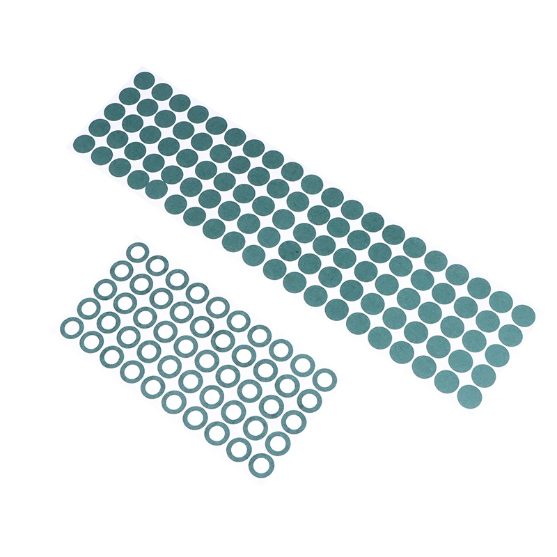 200pcs Insulation Electrical Insulation Pad Rings Self-Adhesive 18650 21700 26650 32650 Battery Insulating Gasket Li-ion Battery