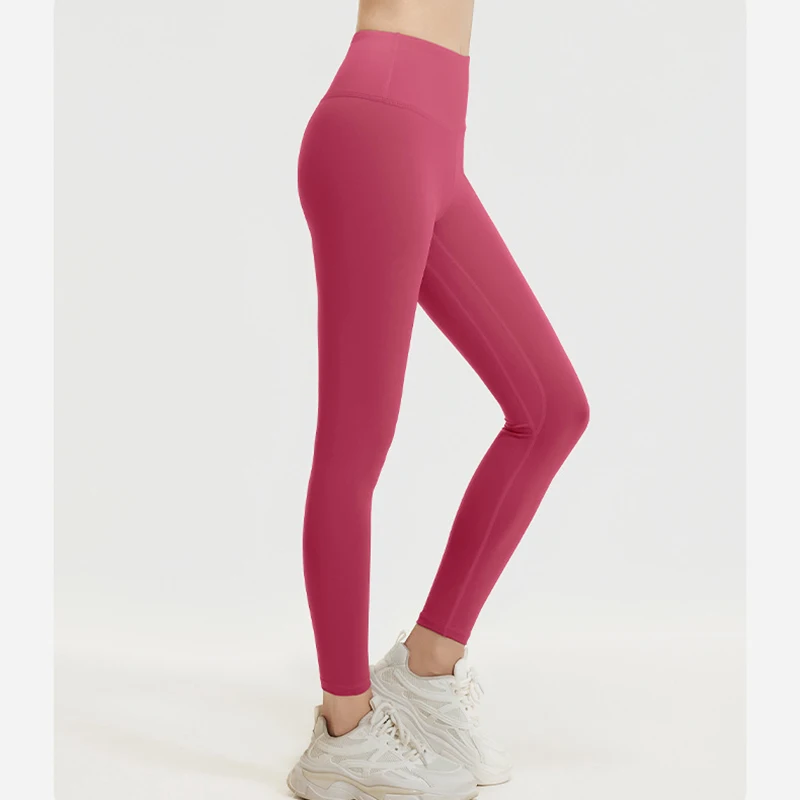 

Sports and Fitness Peach Pants Lift Hips High Waist Slimming and Stretch Tight Yoga Pants for Women 001