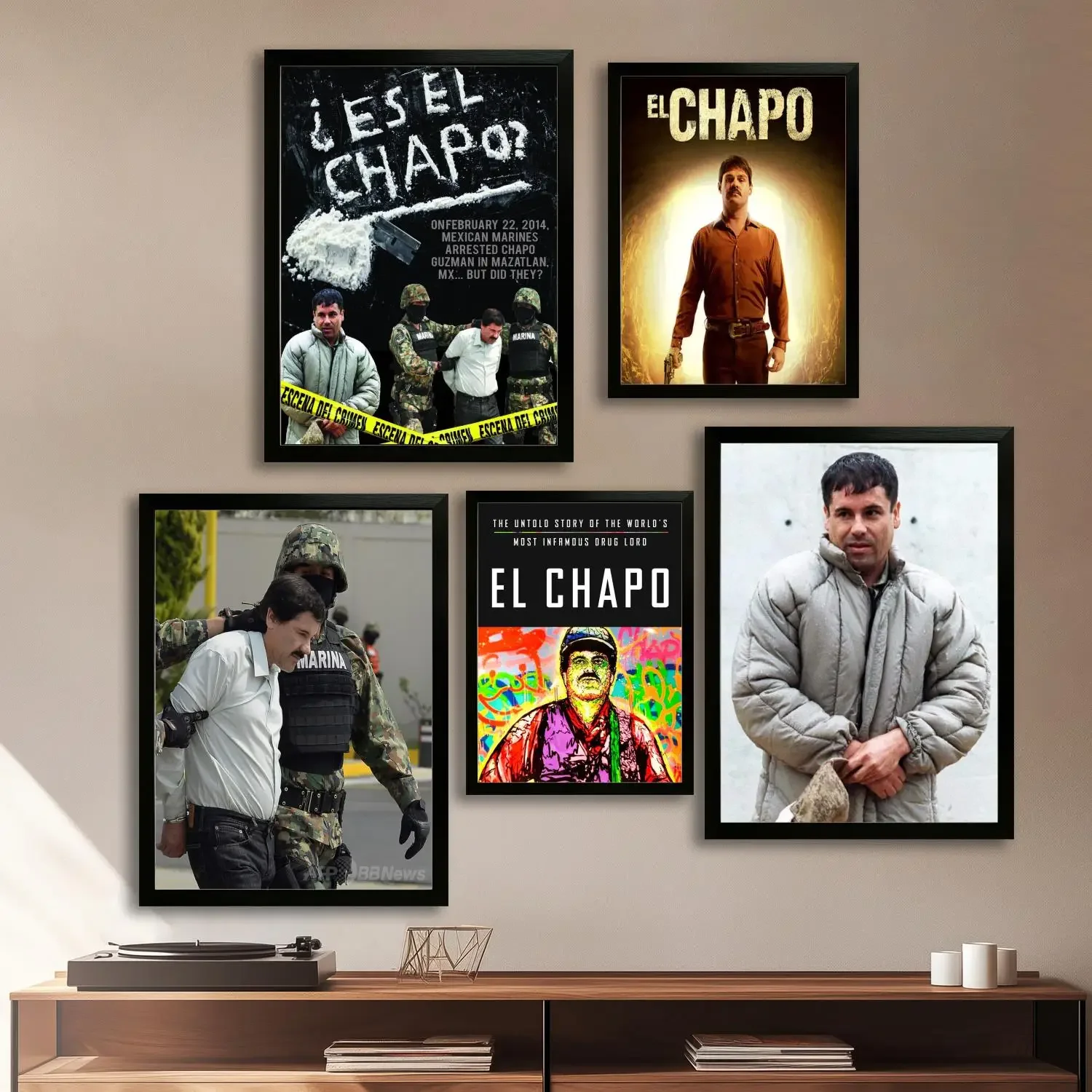 chapo drug dealer Canvas Art Poster and Wall Art, Picture Print, Modern Family Bedroom Decor, Posters,Decorative painting