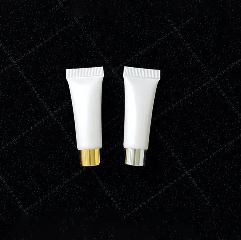 

5g 5ml White Plastic Squeeze Bottle Empty Soft Tube Cosmetic Eye Cream Essence Lotion Foundation Refillable Container