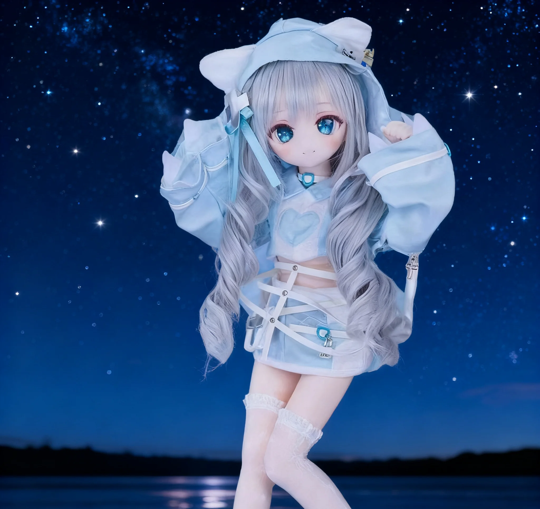 40cm BJD Full Body Mini Anime Decoration Doll Silicone Moveable Joints Small Handmade Doll Anime Model Statue Toys Action Gift