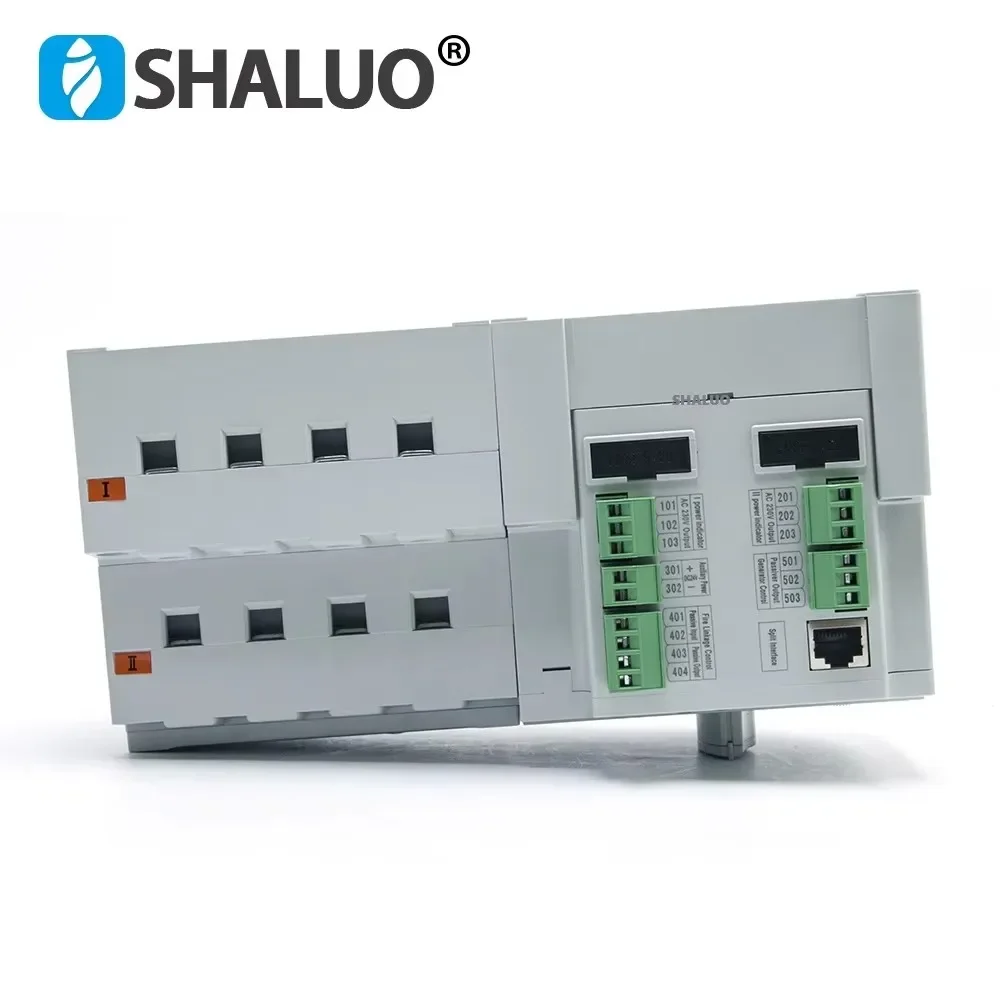 C Type 80A 4P Auto Power Switches ATS Dual Power Automatic Transfer Switch Controller for Generator Parts