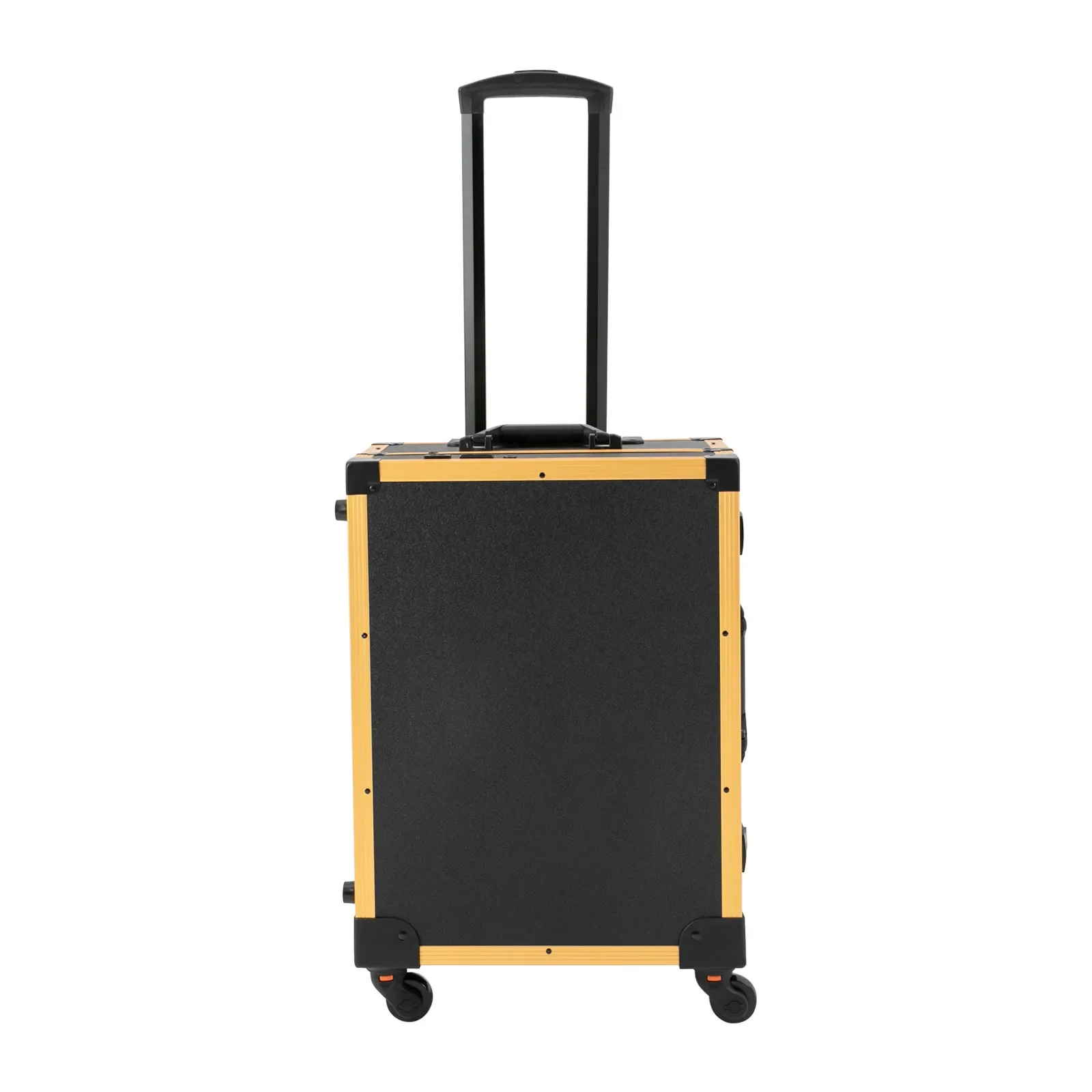 21-дюймовый профессиональный кейс для макияжа на колесиках с зеркалом со светодиодной подсветкой, регулируемой высотой и категориями для хранения