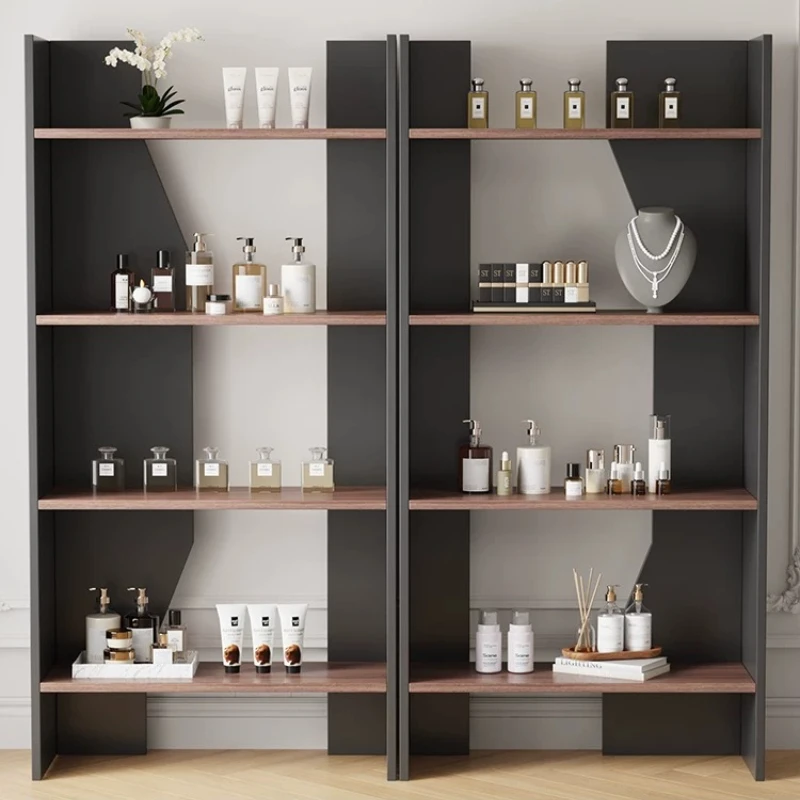 Nordic High-end Display Cabinet Modern Minimalist Multi-layer Storage Rack Beauty Salon Display Cabinet Office Furniture FYMC