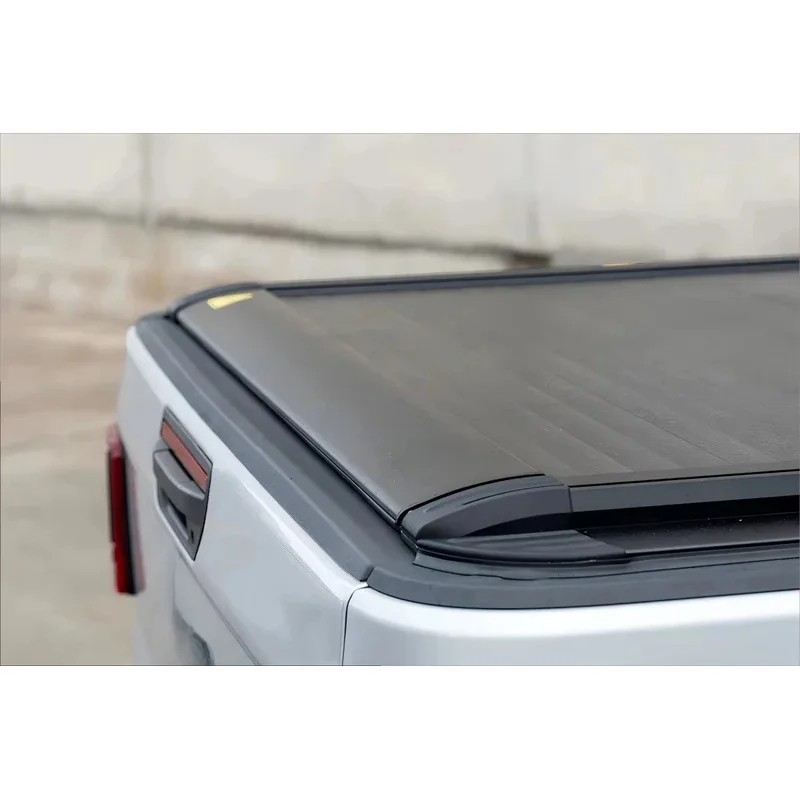 Aluminum Alloy Electric Tonneau Cover for  Gladiat Retractable Roller Shutter with Smart Control App Fits Pickup Rang
