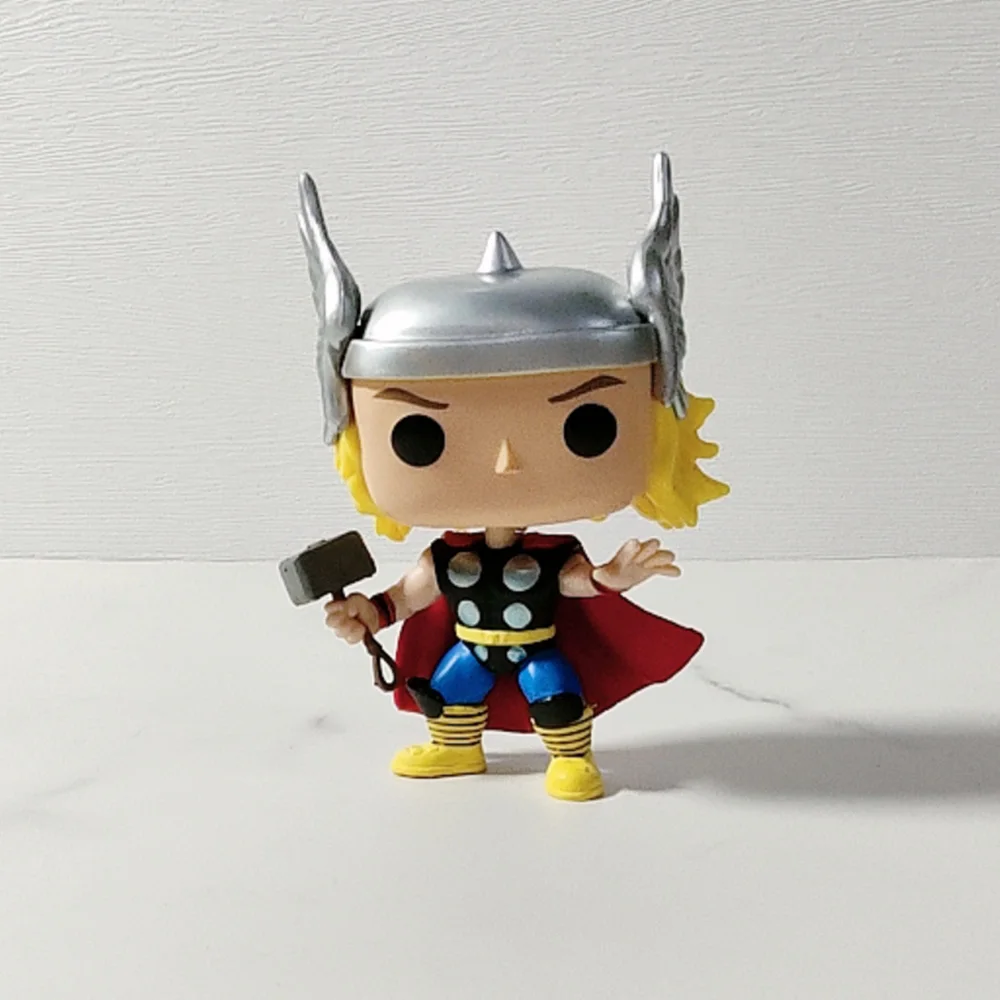 Televisión: Películas de Marvel en Voga, Los Vengadores, Thor # 428 Funkoes Figuras de Acción Coleccionables Muñecos Regalos para Niños