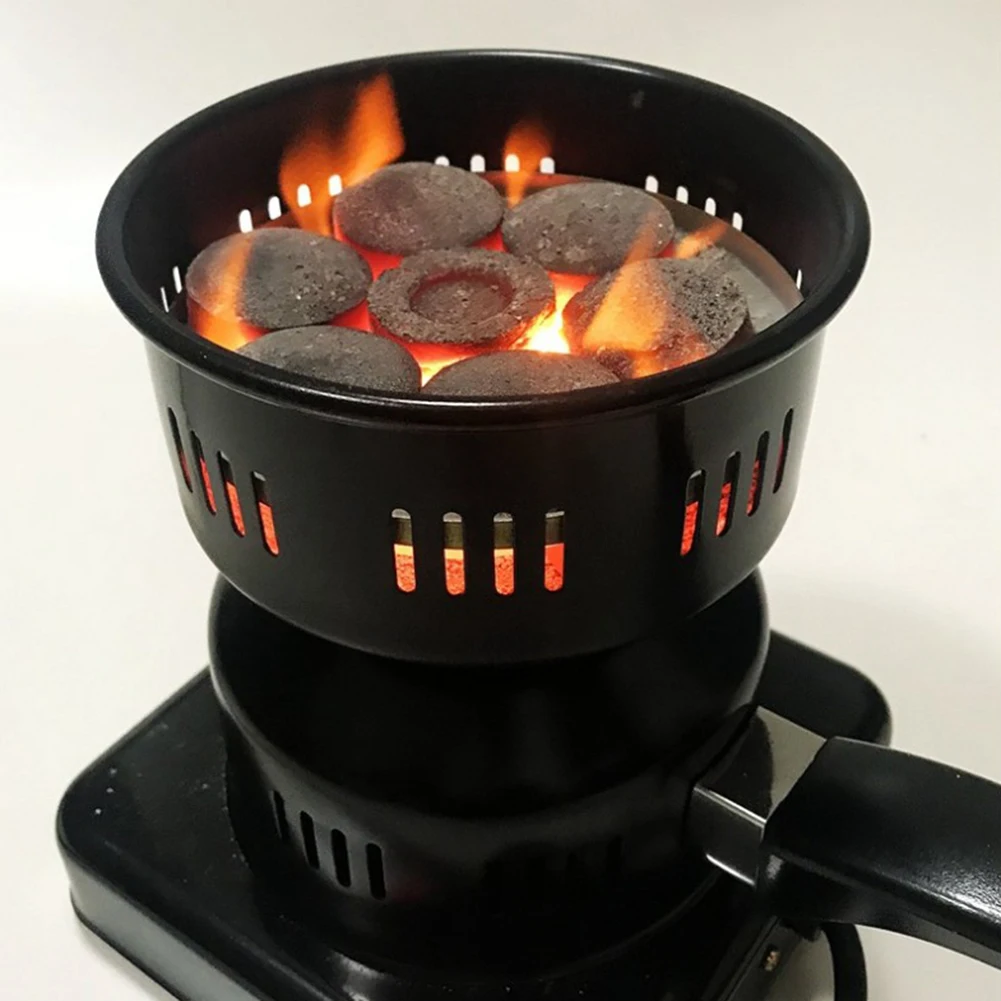 Electric Hot Plate Heater Portable Shisha Hookah Cooking Coffee Burner Stove Outdoor Camp for Friends Party KTV BBQ Bar Supplies