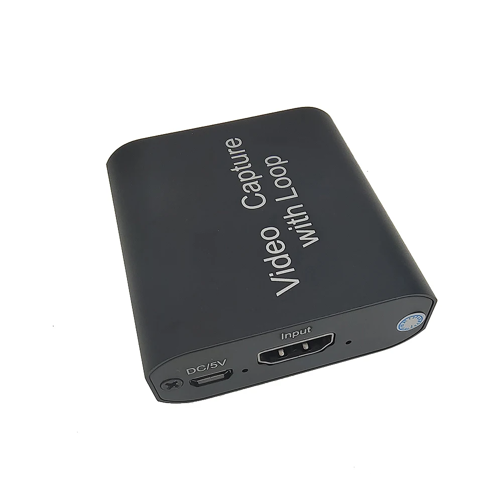 

Digital Video Capture Card 1080P 4K HDMI-compatible To USB 2.0 Video Capture Device for Game Record Live Streaming Broadcast TV