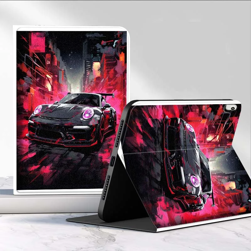 

Синий автомобильный синий дым для Samsung Galaxy Tab S11 S10 S9 S8 A8 A9 A11 10,9 8,7 10,1 Plus Чехол для планшета