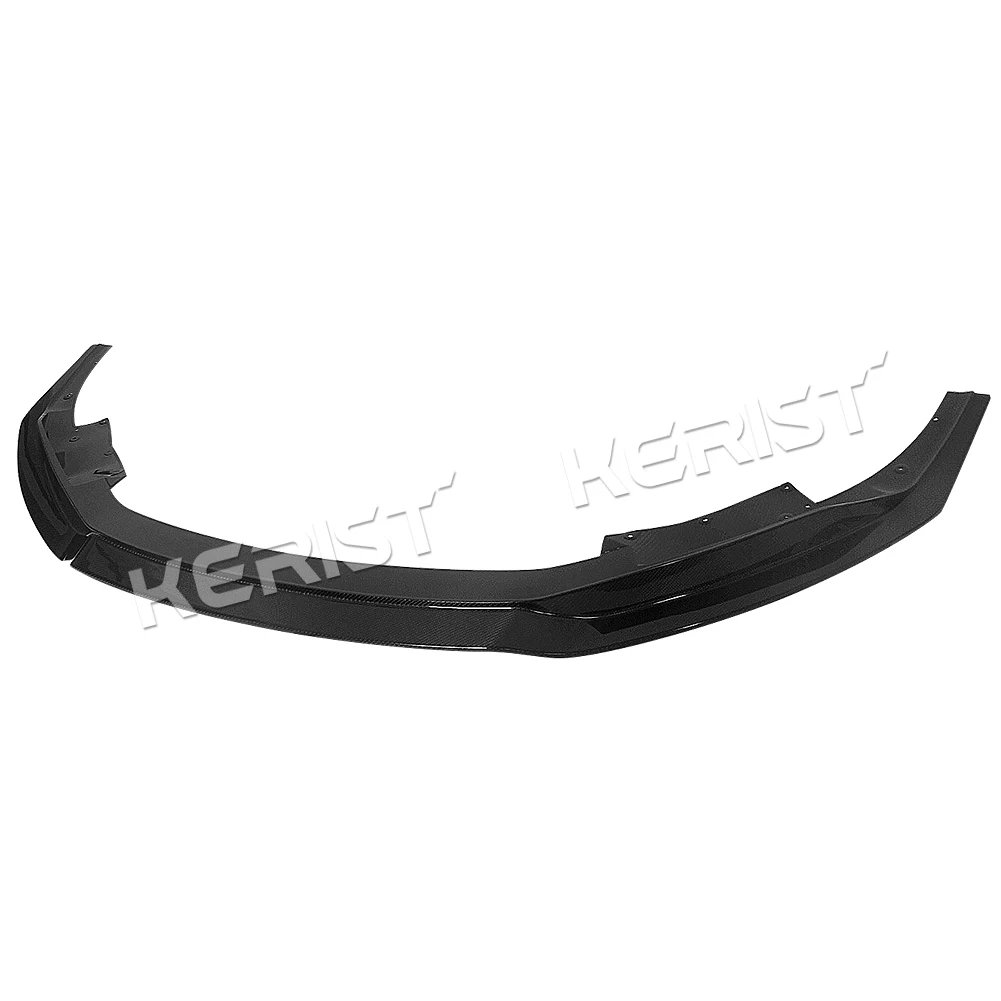 For Audi R8 V8 V10 Coupe Spyder 2019-up Carbon Fiber Front Bumper Lip Canards