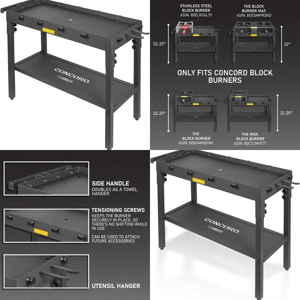 

Подставка для наружной горелки, совместимая со всеми моделями блочных горелок — вок, макс. и вариаторы