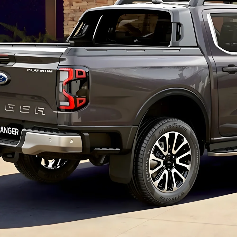 

Для Ford Ranger 2022-2024 автомобильные задние фонари в сборе, обновленные автоматические задние фонари, динамический мигающий сигнал, светодиодный светильник, автомобильные аксессуары