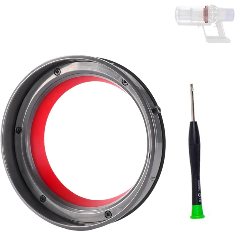 Śrubokręt T8 w zestawie, pierścień uszczelniający pojemnika na kurz do odkurzaczy Dyson V11 V15 Gen5 SV14 SV15 SV22, zamiennik pojemnika.