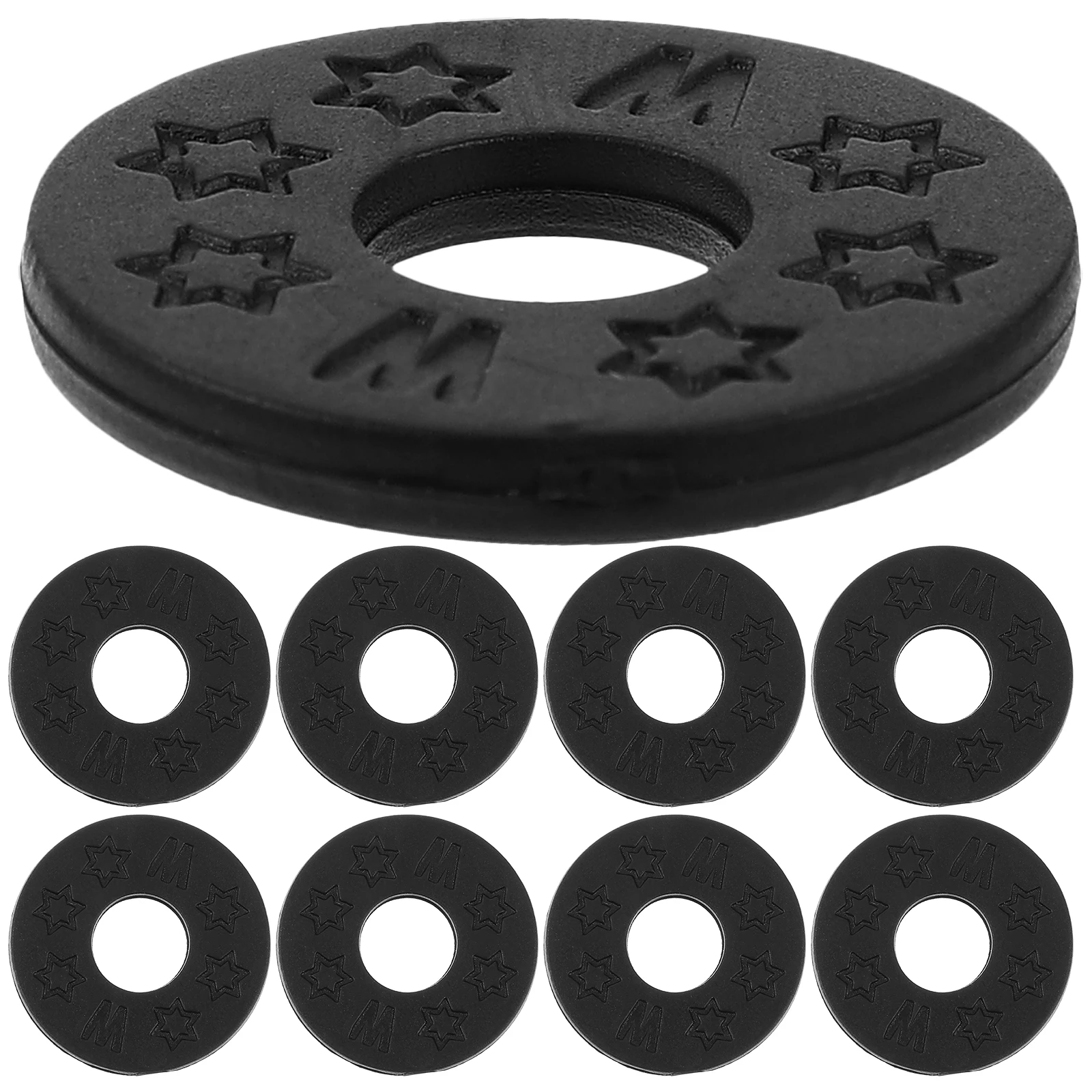 

10 Pcs Strap Anti- Pad Guitar Gasket Straplock Anti-skid Locks Gel