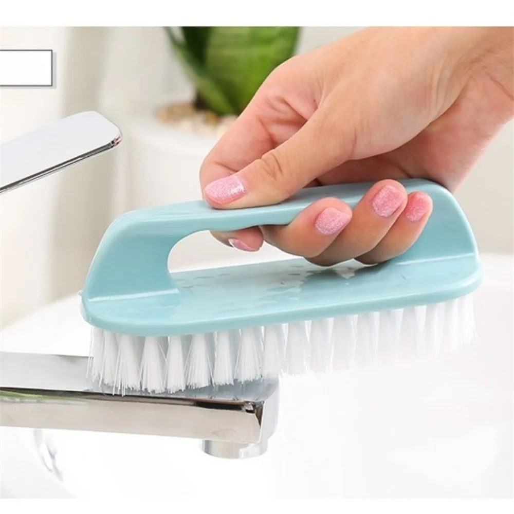 Shoe Washing Laundry Brush with Handle Clothes Shoes Brush Household