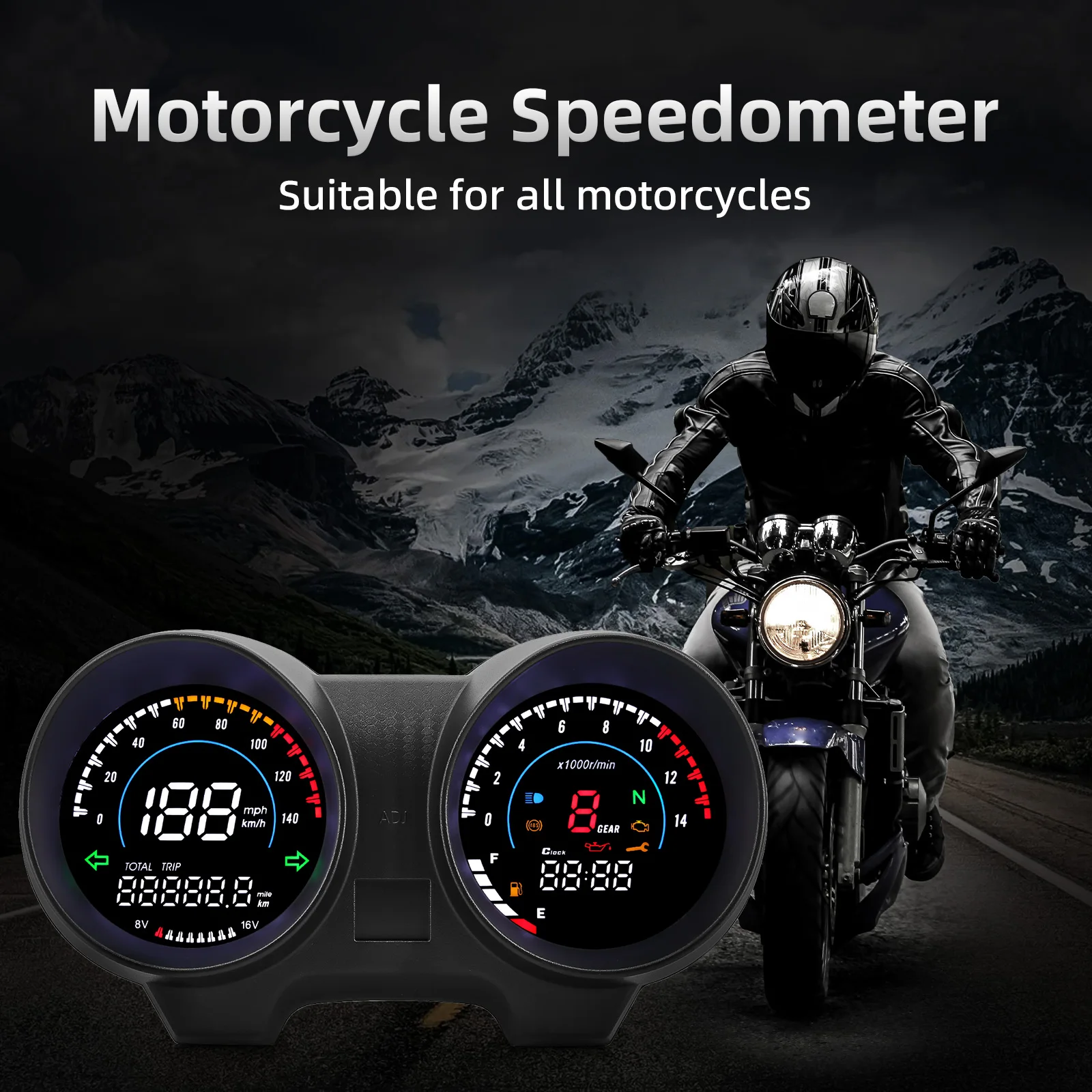 Thumbnail 3 - #21 Trending Motorcycle Tachometers Right Now