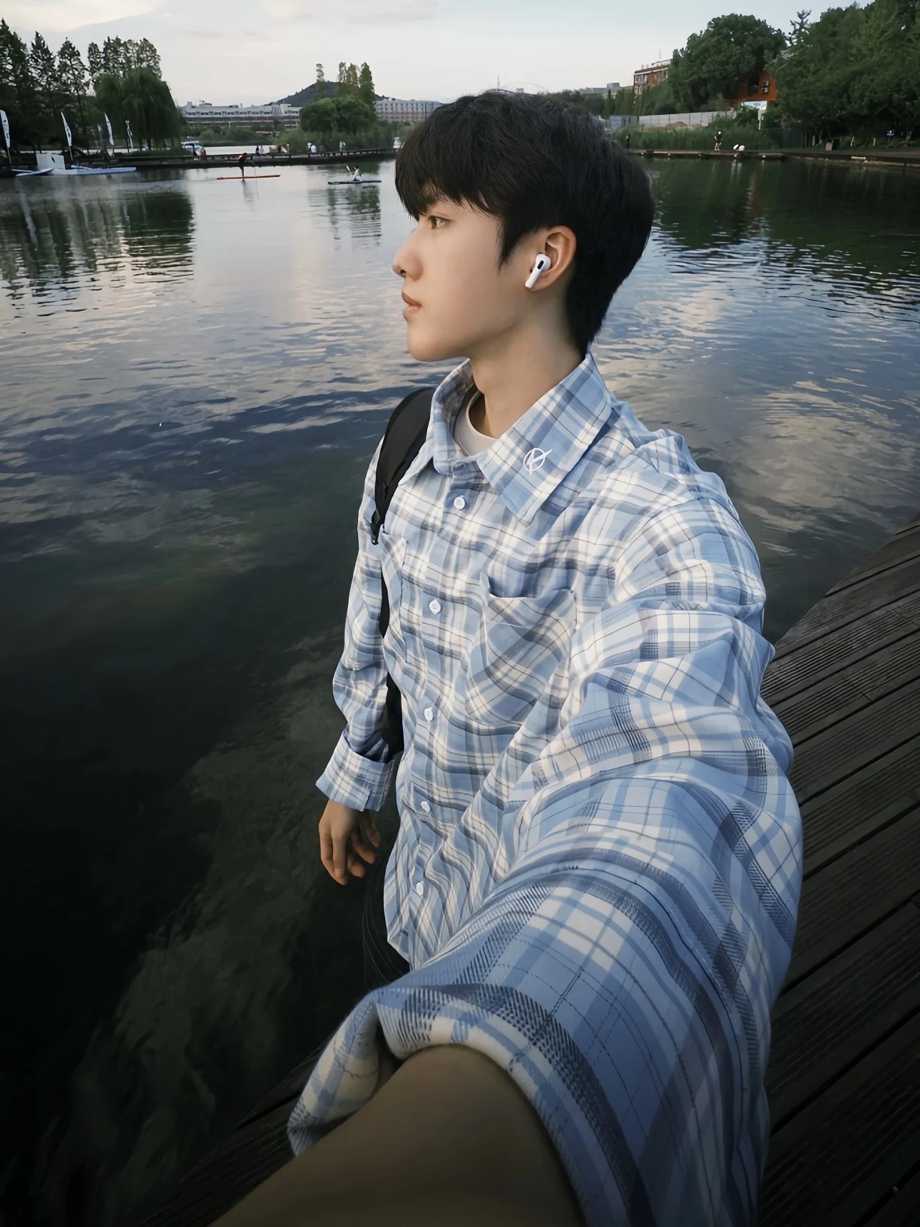 

Мужская повседневная свободная посадка в клетку American Sle Plaid Long Sve irt, осенняя универсальная повседневная одежда irt для пар, чистая одежда Lazy Daily