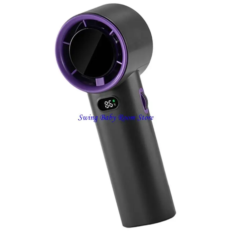 

K1AD Portable Handheld Fean 100 Speed ​​Регулируемая аккумуляторная батарея вентилятора работает