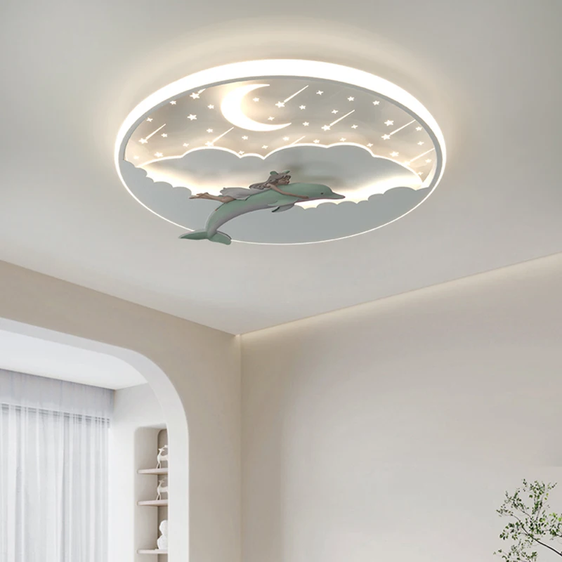 Creative Ceiling Lights Kids Room Cute Indoor Lighting For Boys Girls Bedroom Study Room Ceiling Lamp Children Ceiling Light