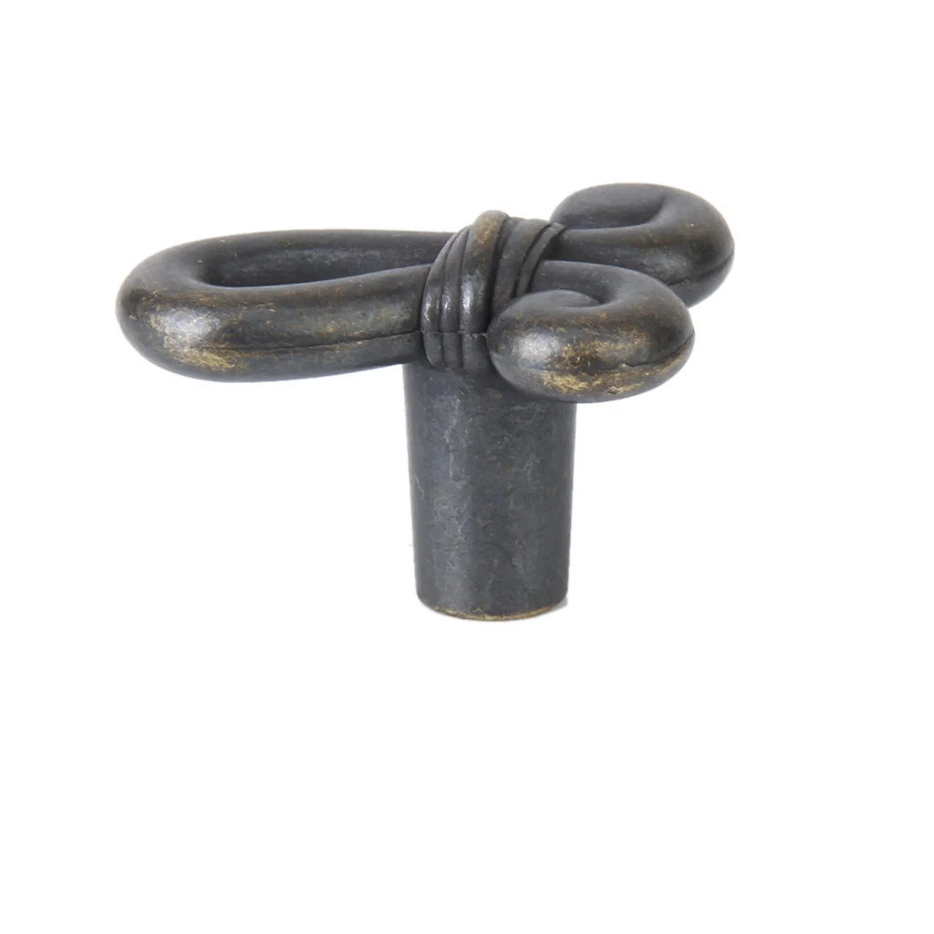 Vintage Knot-shape Handle Pull Knob Cabinet Door Drawer Hardware Decor