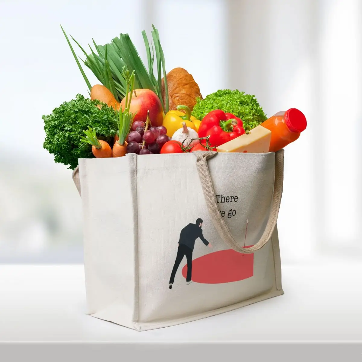 Potato Throw Tote Bag Women's beach bags Women's shopper personalized tote bag
