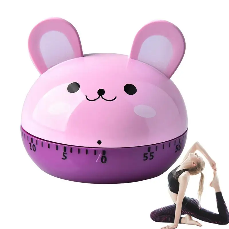 Animal Timer Digital Kitchen Countdown Clock Cooking Timekeeper Kitchen Reminder Countdown Timer Manual Cartoon Tool Lovely