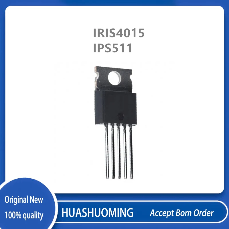 5Pcs/Lot   IRIS4015 IR1S4015  IPS511  IPS511PBF   TO-220-5