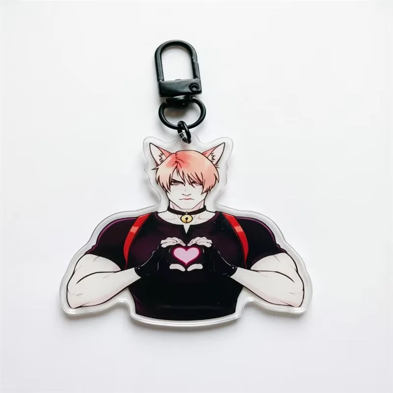 Resident Evil Acrylic Keychains Set - Ada Leon Carlos Jill DBD Dead by Daylight Survivor Charms for Gaming Fans Collectibles