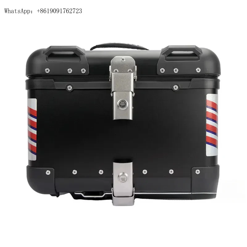 مصنع الساخن بيع العالمي 45L صندوق علوي للدراجات النارية Lage جذع حالة خوذة تخزين الذيل الخلفي Cer الأدوات ل Benelli CFmo #1