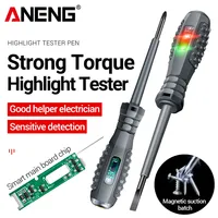 Word/cross Screwdrivers Neon Bulb Indicator Meter Electric Pen Insulated Electrician Highlight Pocket Tester Pen Tool ANENG B05